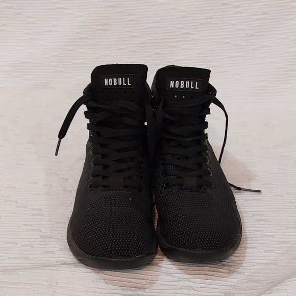 NOBULL Black High-Top Sneakers Size 7 - Picture 5 of 11